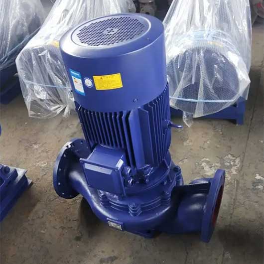 立式管道離心泵的工作原理及結構組成